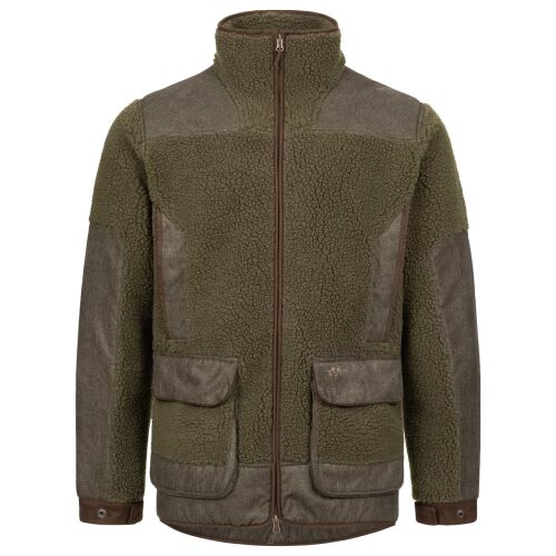 Blaser Herren Fleecejacke Sherpa Dunkeloliv