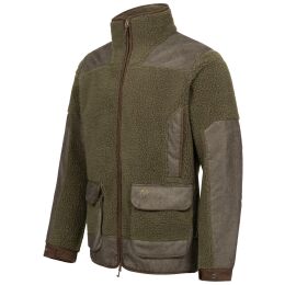 Blaser Herren Fleecejacke Sherpa Dunkeloliv