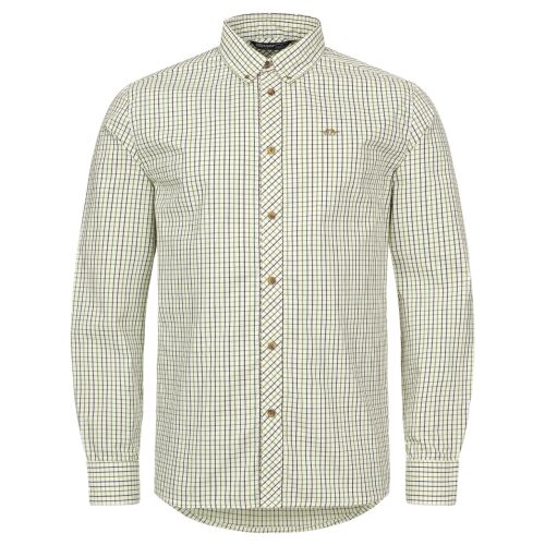 Blaser Herren Hemd Tristan 22 Oliv/Beige kariert XXL