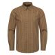 Blaser Herren Hemd Tristan 22 Dunkeloliv/Rot kariert 3XL