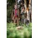 Blaser Herren Hemd Stretch Serge Braun/Rot Kariert S