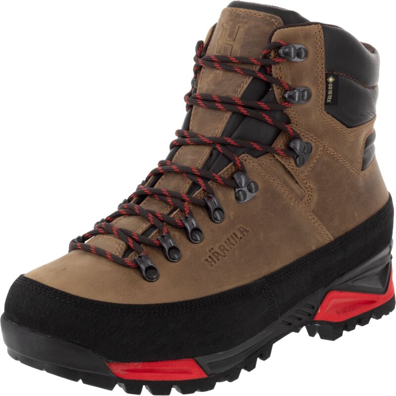 Hrkila Herrenstiefel Saxns GTX Mid Brown 47