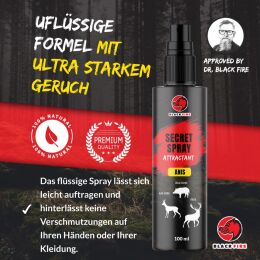 Black Fire Lockstoff-Booster Secret Spray
