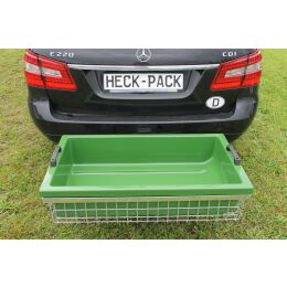 Heck-Pack Transportbox/Wildwanne Vario Gr&uuml;n f&uuml;r Hecktransporter 1200x600mm