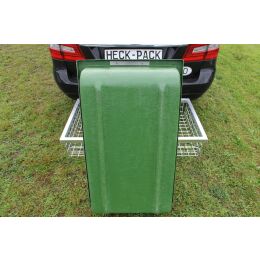 Heck-Pack Transportbox/Wildwanne Vario Gr&uuml;n f&uuml;r Hecktransporter 1200x600mm