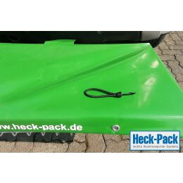 Heck-Pack Abdeckplane f&uuml;r Hecktransporter Gr&uuml;n 1000x500mm