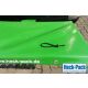 Heck-Pack Abdeckplane für Hecktransporter Grün 1000x500mm