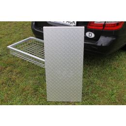 Heck-Pack Bodenschwei&szlig;wanne Aluminium 50mm - f&uuml;r Hecktransporter 1200x600mm