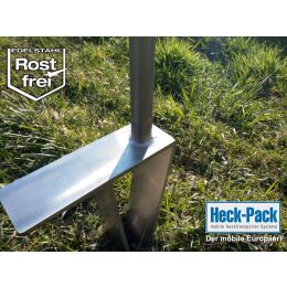 Heck-Pack Kirreisen aus Edelstahl 120cm