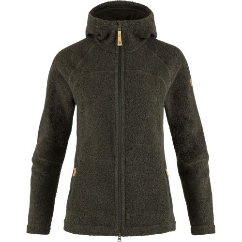 Fjällräven Damen Jacke Kaitum Fleece Deep Forest XS