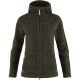 Fjällräven Damen Jacke Kaitum Fleece Deep Forest XS