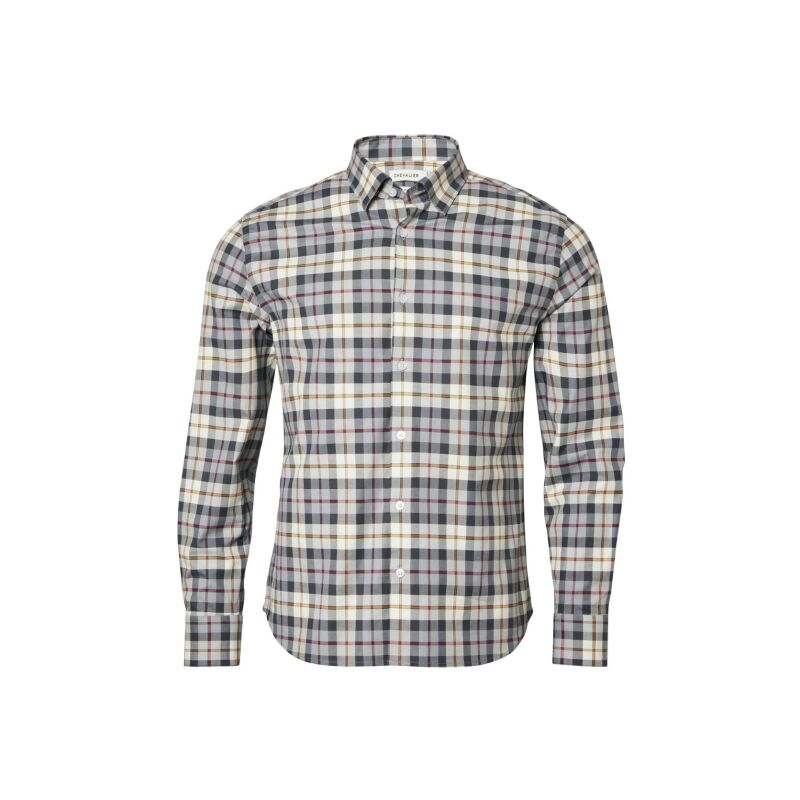 Chevalier Herrenhemd Carlton Autumn Fling Checked M