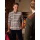 Chevalier Herrenhemd Carlton Autumn Fling Checked L