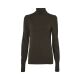 Chevalier Damen Rollkragenpullover Agnes Leather Brown