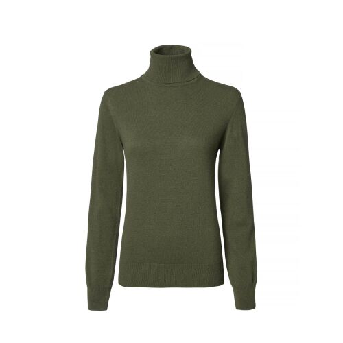 Chevalier Damen Rollkragenpullover Hartwell dark green 40