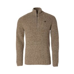 Chevalier Herrenpullover Groby Saddle Brown Neps XXL