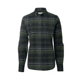 Chevalier Damen Flanellbluse Heron October Green Checked