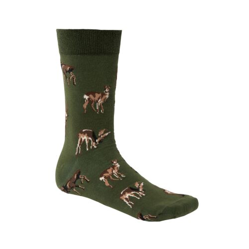 Chevalier Socken Pomeroy Rifle Green Deer 40/42