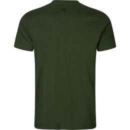 H&auml;rkila Herren Logo T-Shirt 2er Pack Duffle Green/Phantom