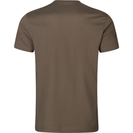 Härkila Herren T-Shirt Graphic 2er Pack Brown...