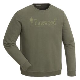 Pinewood Herren Sweater Sunnaryd Green