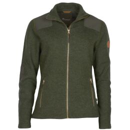 Pinewood Damen Wolljacke Lappland Green Melange