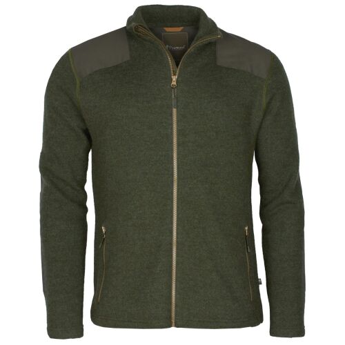 Pinewood Herren Wolljacke Lappland Green Melange