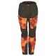 Pinewood Damen Hose Furudal Tracking Camou Strata Blaze/Mossgreen 38