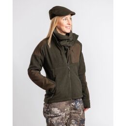 Pinewood Damen Fleecejacke Smaland Forest Hunting Green S