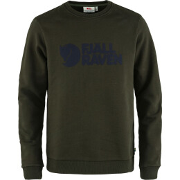 Fj&auml;llr&auml;ven Herren Pullover Fj&auml;llr&auml;ven Logo Deep Forest XXL