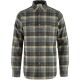 Fjällräven Herren Hemd Singi Heavy Flannel Super Grey-Stone Grey XL