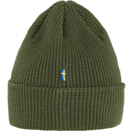Fj&auml;llr&auml;ven Unisex Strickm&uuml;tze Fj&auml;llr&auml;ven Tab Hat Caper Green OneSize