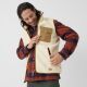 Fjällräven Herren Weste Vardag Pile Fleece Chalk White-Buckwheat Brown XL