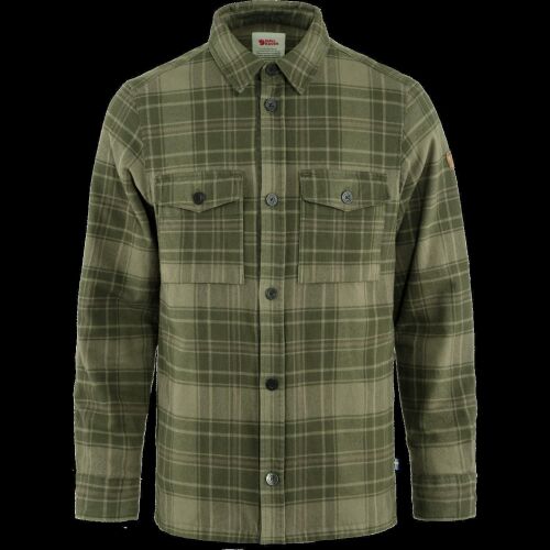 Fjällräven Herren Hemd Övik Deep Forest-Laurel Green XL