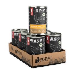 Liebesgut Hundenassfutter Bio Huhn mit Schwarzwurzel und...