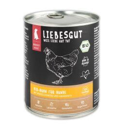 Liebesgut Hundenassfutter Bio Huhn mit Schwarzwurzel und Amaranth 800g