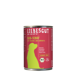 Liebesgut Hundenassfutter Bio Schaf mit Sellerie und Kartoffel