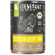 Liebesgut Hundenassfutter Junior Bio Pute mit Mangold und Kartoffel 200g