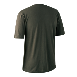Deerhunter Herren T-Shirt mit Logo grün