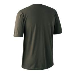 Deerhunter Herren T-Shirt mit Logo gr&uuml;n XXL