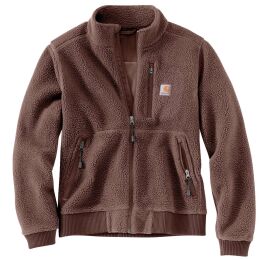 Carhartt Damen Fleecejacke Nutmeg Heather XL