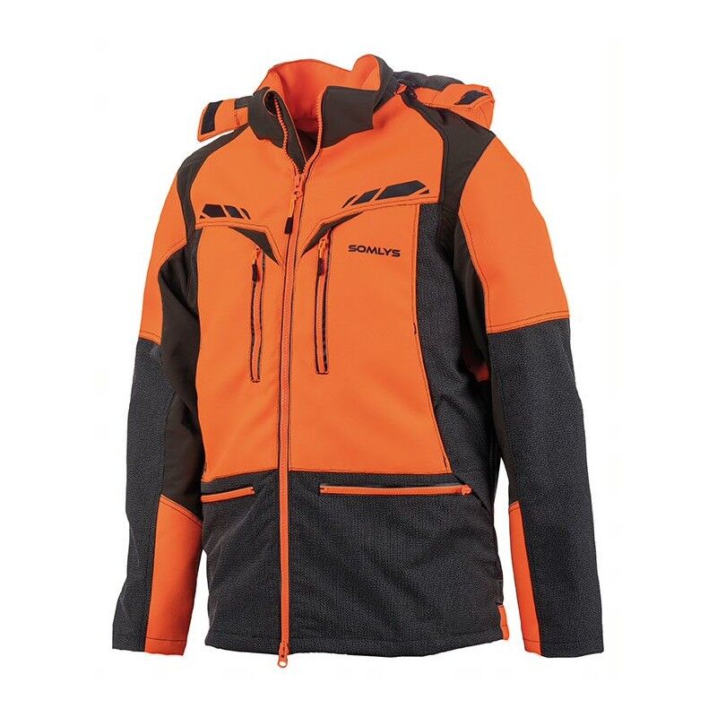 Somlys Herren Jacke Defender Treck Orange XXL
