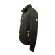 Hubertus Herren Strick-Fleecejacke Oliv S