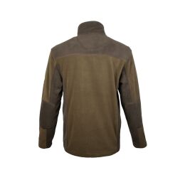 Hubertus Herren Fleecejacke Eifel Oliv/Braun