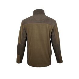 Hubertus Herren Fleecejacke Eifel Oliv/Braun L