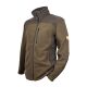 Hubertus Herren Fleecejacke Eifel Oliv/Braun L