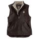 Carhartt Damen Weste Sherpa Lined Mock Dunkelbraun XL