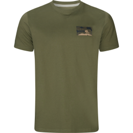 H&auml;rkila Herren T-Shirt Core Dark olive