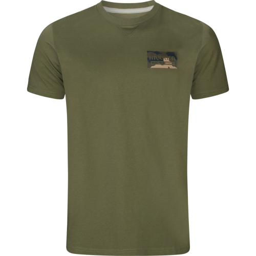 Härkila Herren T-Shirt Core Dark olive M