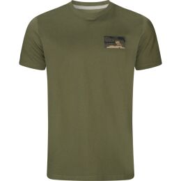 Hrkila Herren T-Shirt Core Dark olive M